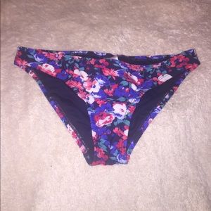 Flower Patterned Bikini Bottoms